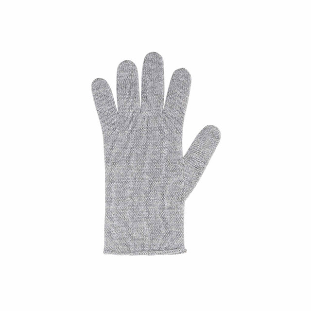 Women's knitted wool and cashmere gloves