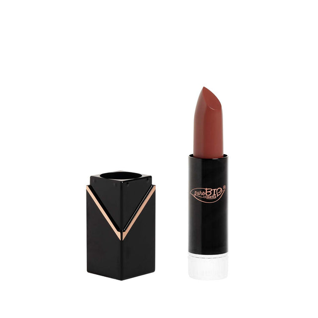 Rossetto Lipstick 101 Nude Rosa creamy matte VEGAN puroBIO