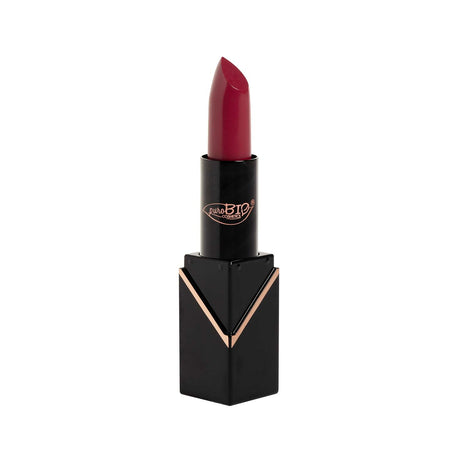 Rossetto Lipstick 102 Fucsia scuro creamy matte puroBIO