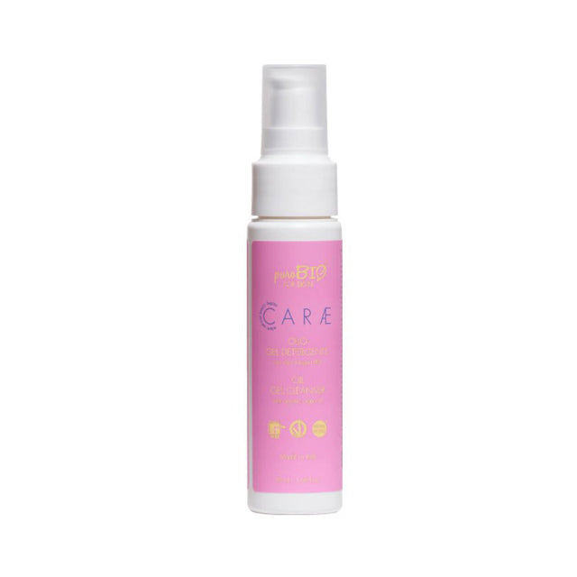 CARAE make-up remover cleansing gel oil with PuroBIO Vegan Argan oil