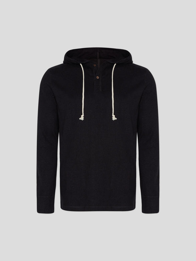 Hempro men's hooded sweater in hemp and organic cotton