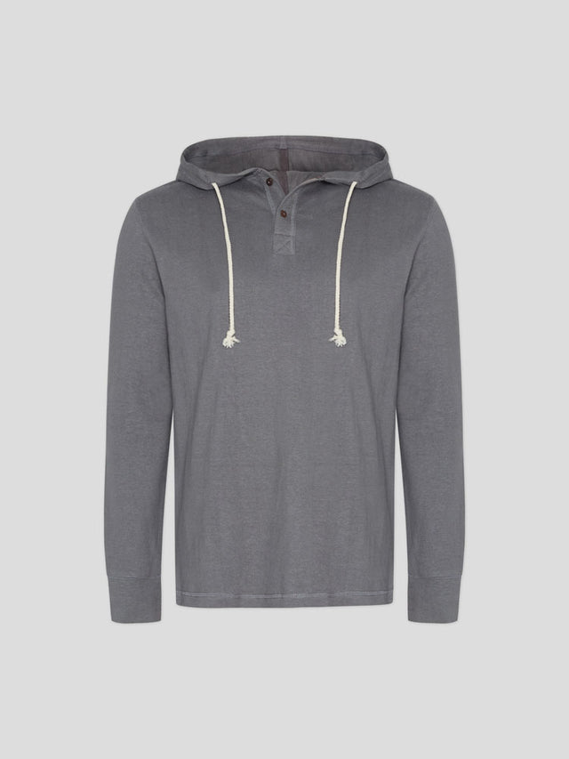 Hempro men's hooded sweater in hemp and organic cotton