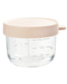 Graduated Glass Container with Airtight Cap 150 ml for baby food