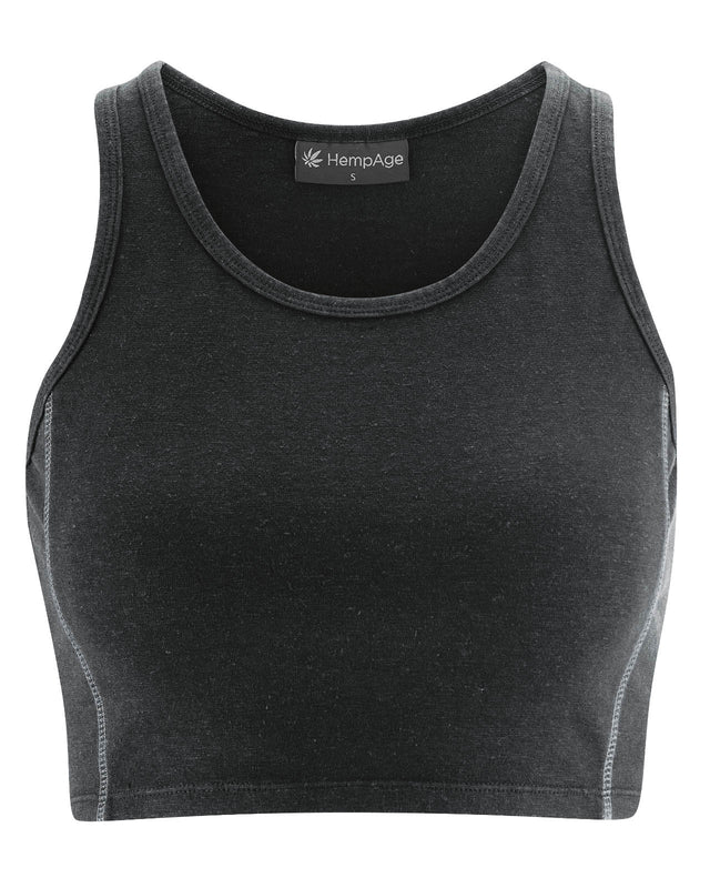 Yoga and Sports top in hemp and organic cotton