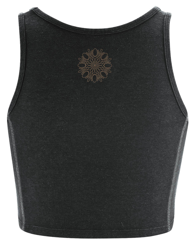 Yoga and Sports top in hemp and organic cotton