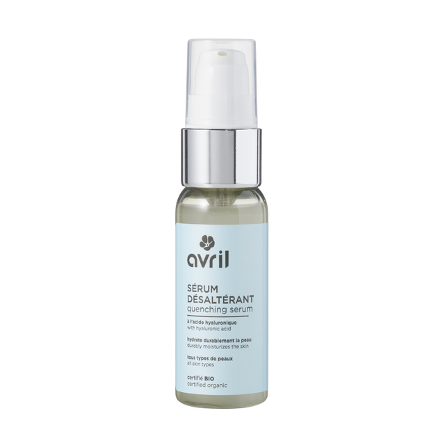 Organic thirst-quenching face serum - elasticizing hydrator