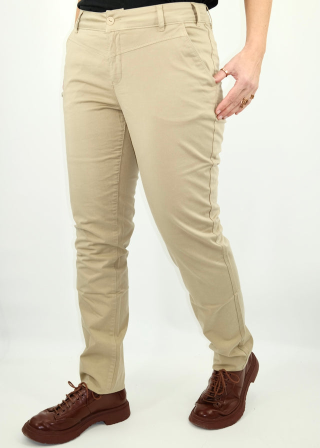 Tanja chino trousers for women in organic cotton