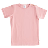 Antique pink T-shirt 100% organic cotton