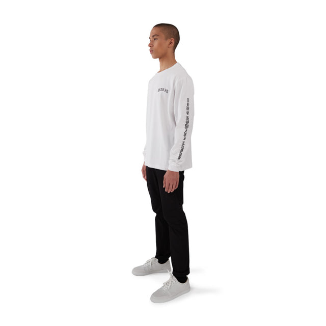 Lupus men's long-sleeved shirt in pure organic cotton