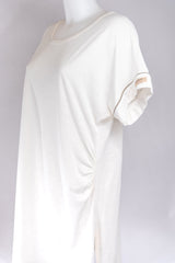 Maternity and childbirth nightdress in 100% organic bamboo