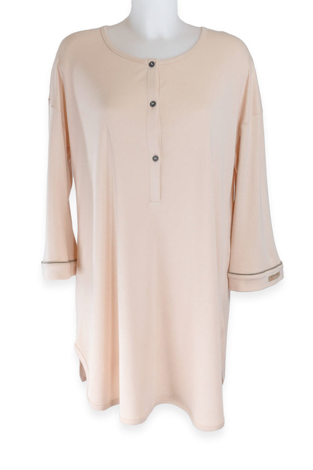 Nursing nightdress in 100% organic bamboo