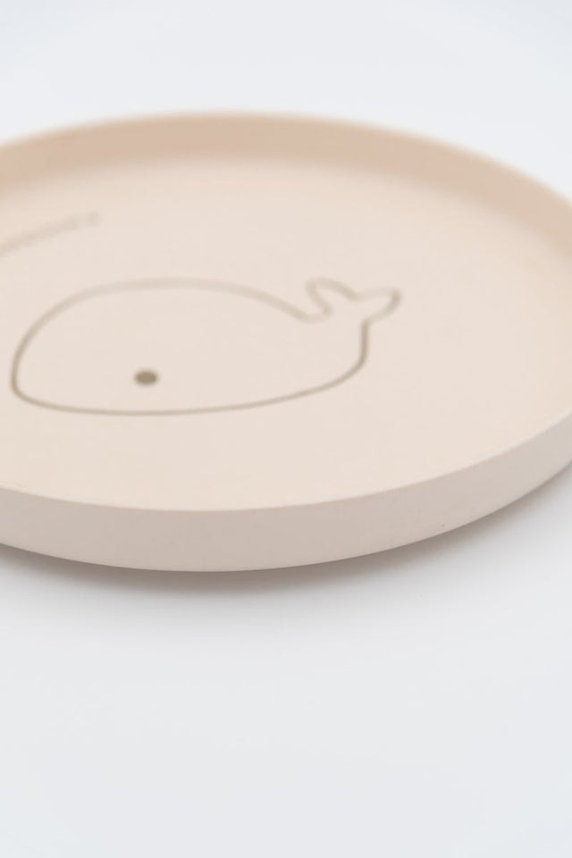 Children's plate in eco-friendly plant-based PLA