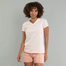 Miriam women's short summer pajamas in organic cotton