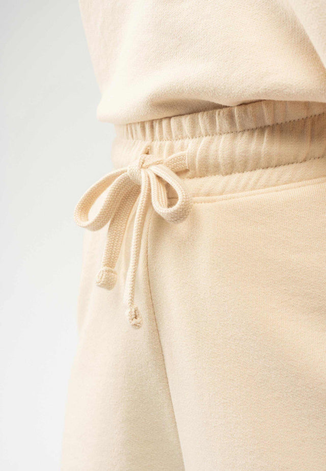 Aarany sweatshirt shorts for women in pure organic cotton