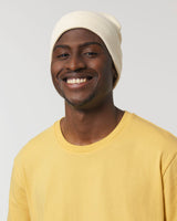 Unisex organic cotton Rib cap