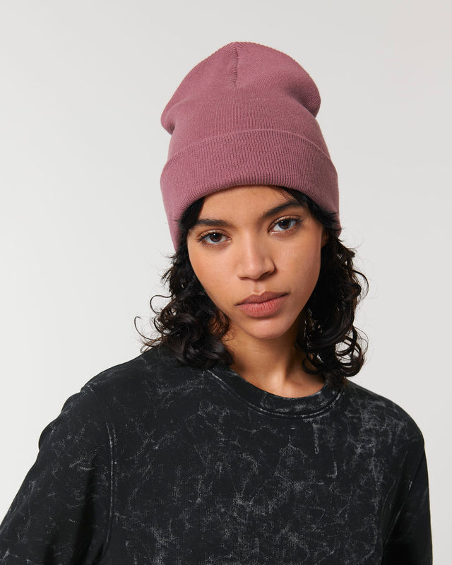 Unisex organic cotton Rib cap