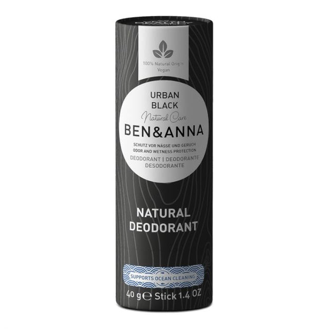 Deodorante solido stick  Urban Black Bio Vegan Zero Waste