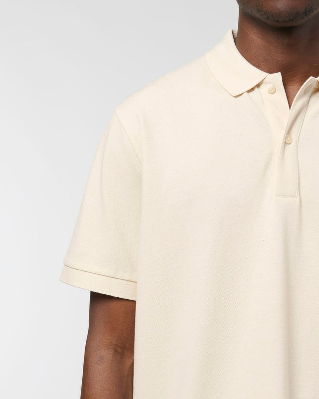 Prepster men's polo shirt in pure organic cotton