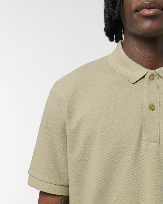 Prepster men's polo shirt in pure organic cotton