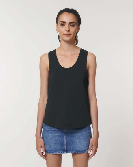 Minter women's tank top in organic cotton