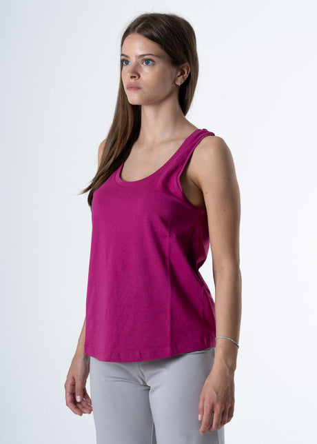 Minter women's tank top in organic cotton