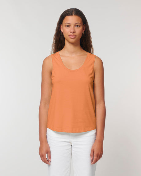 Minter women's tank top in organic cotton