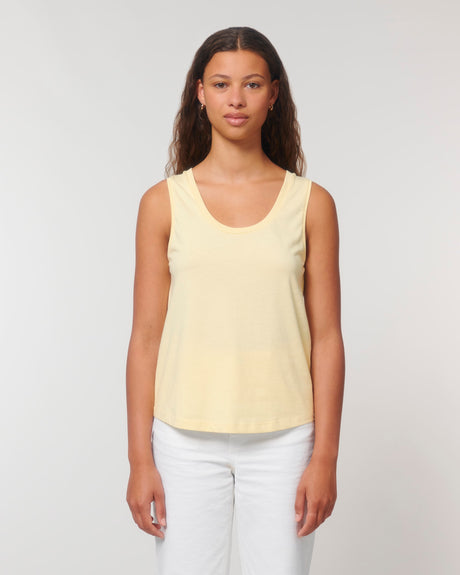 Minter women's tank top in organic cotton