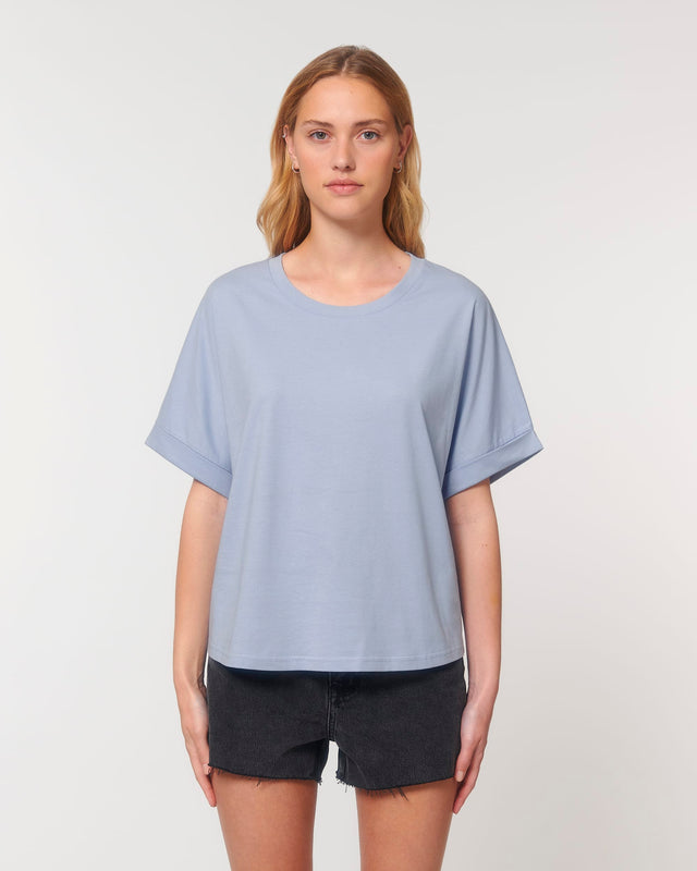 T-shirt donna Oversize Collider in cotone biologico