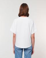 T-shirt donna Oversize Collider in cotone biologico