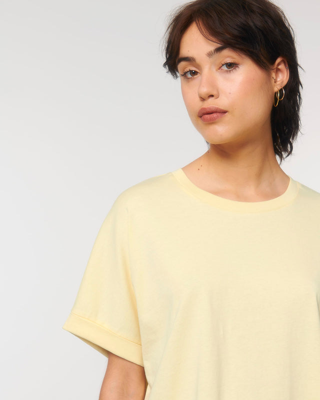 Oversized Collider women's t-shirt in organic cotton