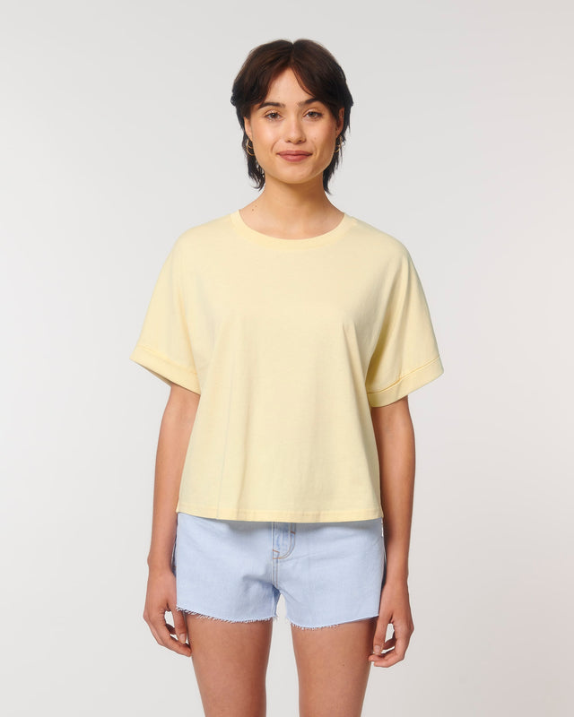 Oversized Collider women's t-shirt in organic cotton