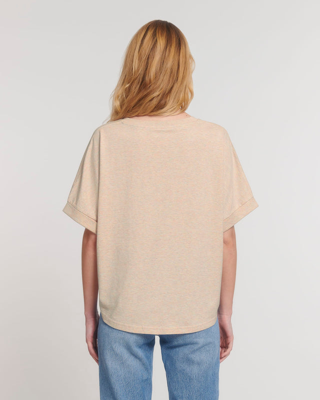 Oversized Collider women's t-shirt in organic cotton