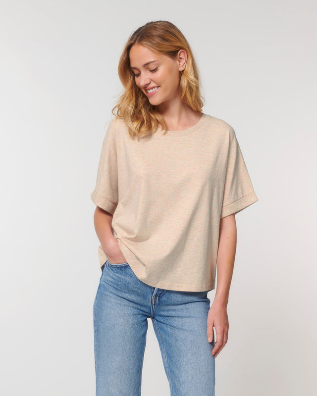 Oversized Collider women's t-shirt in organic cotton