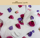 Reggiseno Earth con pizzo da donna in cotone biologico