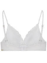 Earth bra with lace for women in organic cotton