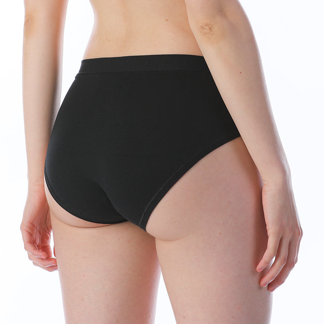 Mid-rise elasticless briefs in Modal and Cotton