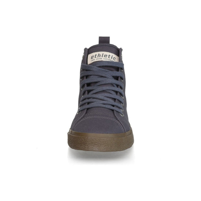 Goto High Pewter Sneaker Shoes in Fairtrade organic cotton