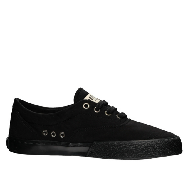 Scarpe Sneaker Randall Black in cotone biologico Fairtrade