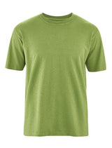 Basic T-shirt in Green Hemp and Organic Cotton