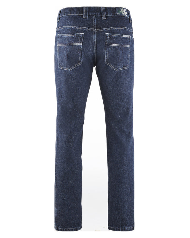 Blue Denim Rinse 510 Men's Jeans in hemp and organic cotton