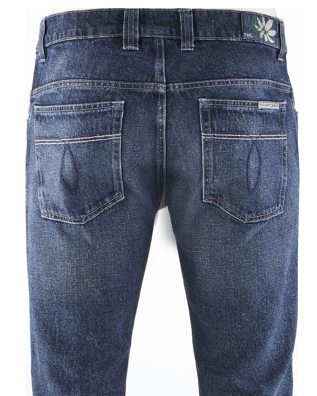 Blue Denim Laser 510 Men's Jeans in hemp and organic cotton