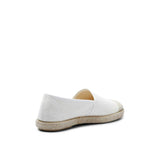 Evita White espadrilles for women in Vegan hemp