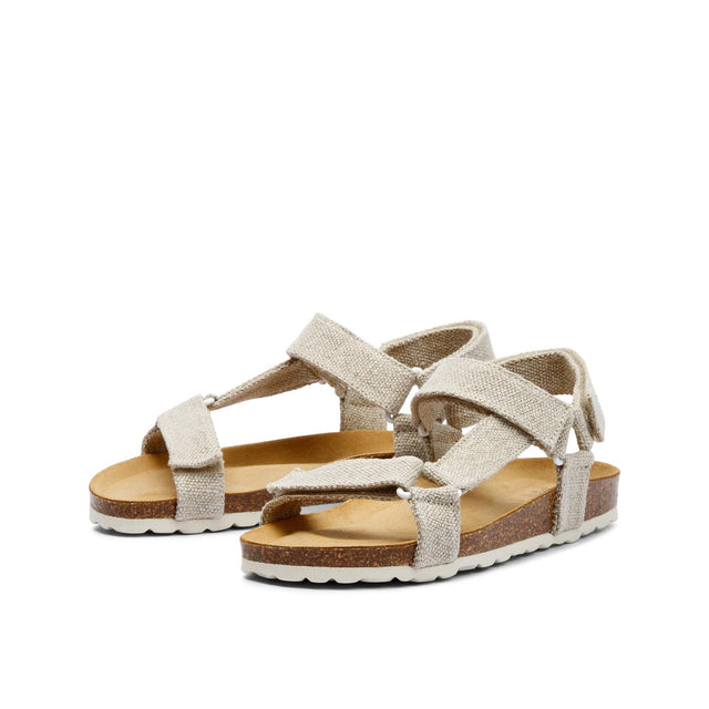 Leo Nature unisex sandals in hemp and cork