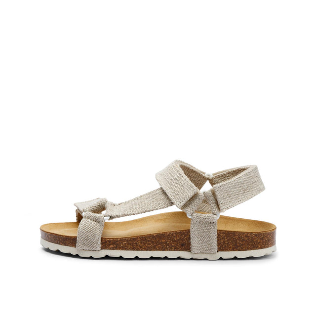 Leo Nature unisex sandals in hemp and cork