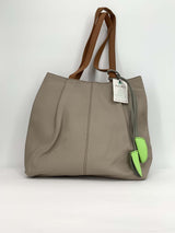 Borsa shopper Celin in pelle riciclata EquoSolidale