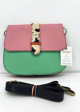 Reversible ONA bag in Fairtrade recycled leather