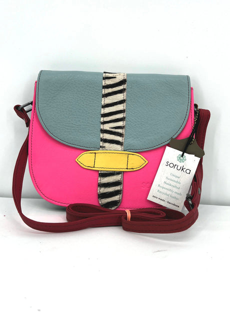 Reversible ALBA bag in Fairtrade recycled leather