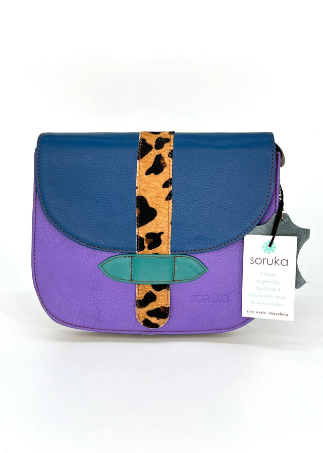 Reversible ALBA bag in Fairtrade recycled leather