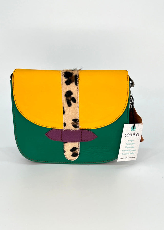 Reversible ALBA bag in Fairtrade recycled leather