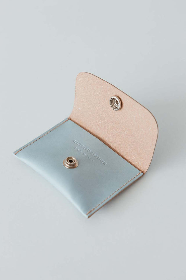 Nanu wallet coin purse in recycled leather